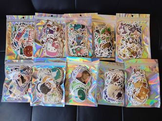 Sticker Packs lot of 100