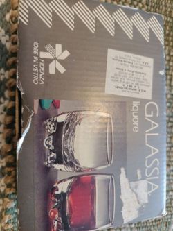 Galassia liqueur glasses