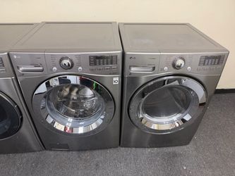 LG Front Load Washer and Dryer Set