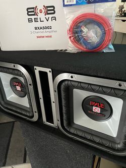Plye 10” dual subwoofers 🔊 package