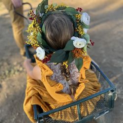 Girls Bridesmaid or Boho Formal Dress