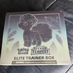 Pokemon Etb Elite Trainer Box Silver Tempest Sealed 