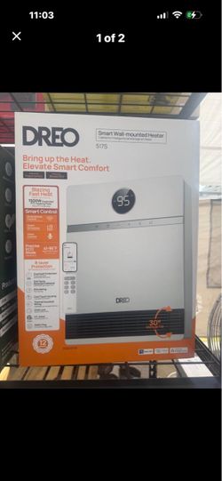 Dreo 517S Smart Wall-Mounted Heater