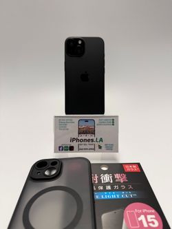 iPhone 15 128GB Black Unlocked Good Condition (Free Accessories)