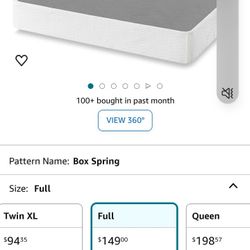 Zinus 9in Metal Box Spring 