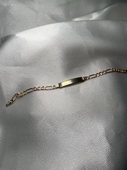 14k Tri Colored Baby Esclava