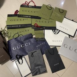 Gucci Shopping Bags 