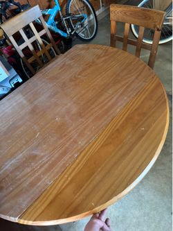 2 Chairs Small Dining Table 3 set