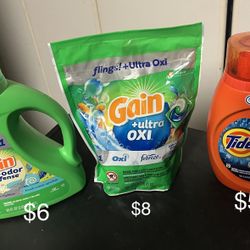 Detergent, Scent Beads and Rinse For Sake! 