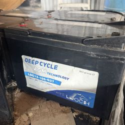 ⚡🔋 12V AGM DEEP CYCLE — RV • BOAT • SOLAR • GOLF CART