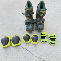 OSPREY QUAD Roller skates & protective gear