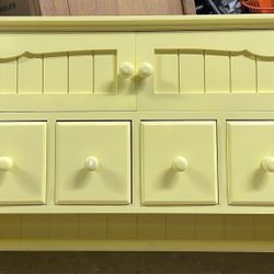 Yellow Wall Cabinet 