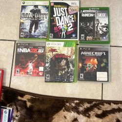 XBOX 360, PS3, XBOX, Wii Mixed Games