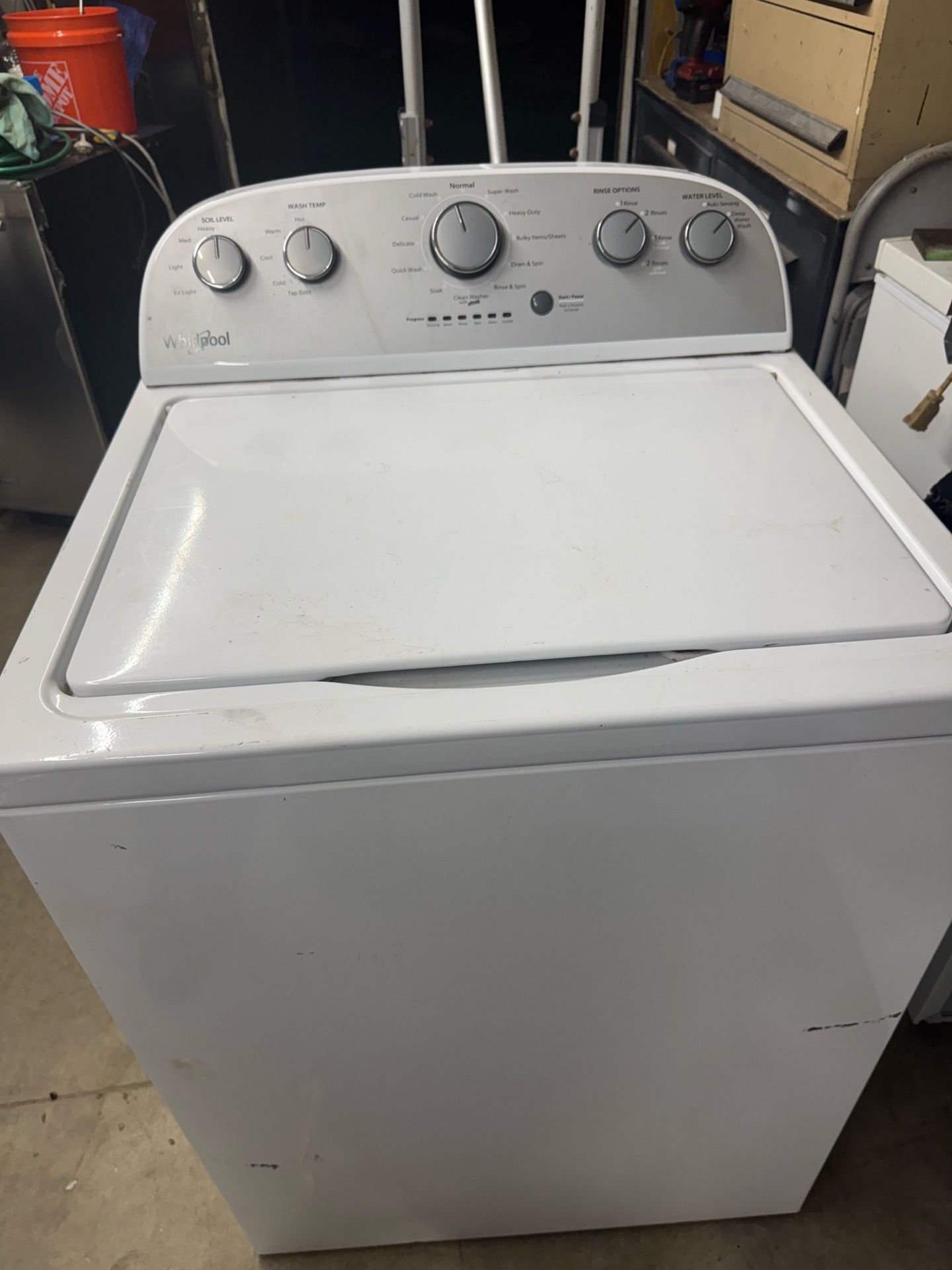 Washer and dryer