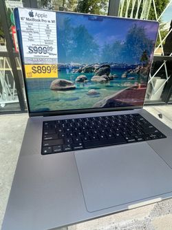 BIG APPLE SHIPMENT IN!!! 16" MacBook Pro Retina M1 Pro 10-Core CPU, 16-Core GPU, 16GB Ram, 512GB SSD 2021