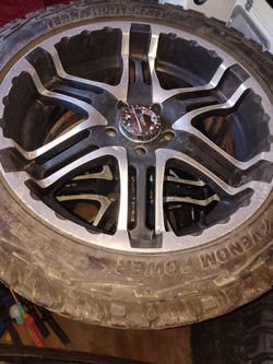 Gear Offroad Double Pump 713 black machined aluminum alloy wheels