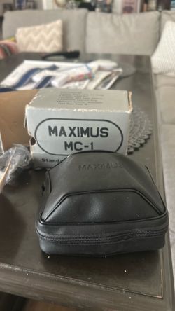 Maximus MC-1 camera with case and box