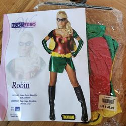 Adult woman Robin costume Medium