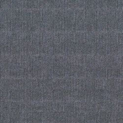 FOSS 7CDMN6615PK Crochet , Peelnstick Carpeted Tiles. Sky Grey . 15PK , 24"L x 24"W