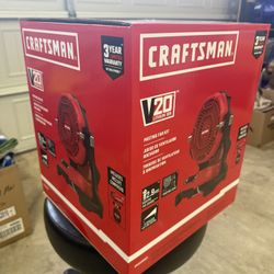 CRAFTSMAN V20 Cordless Misting Fan Kit (Brand New / Unopened)