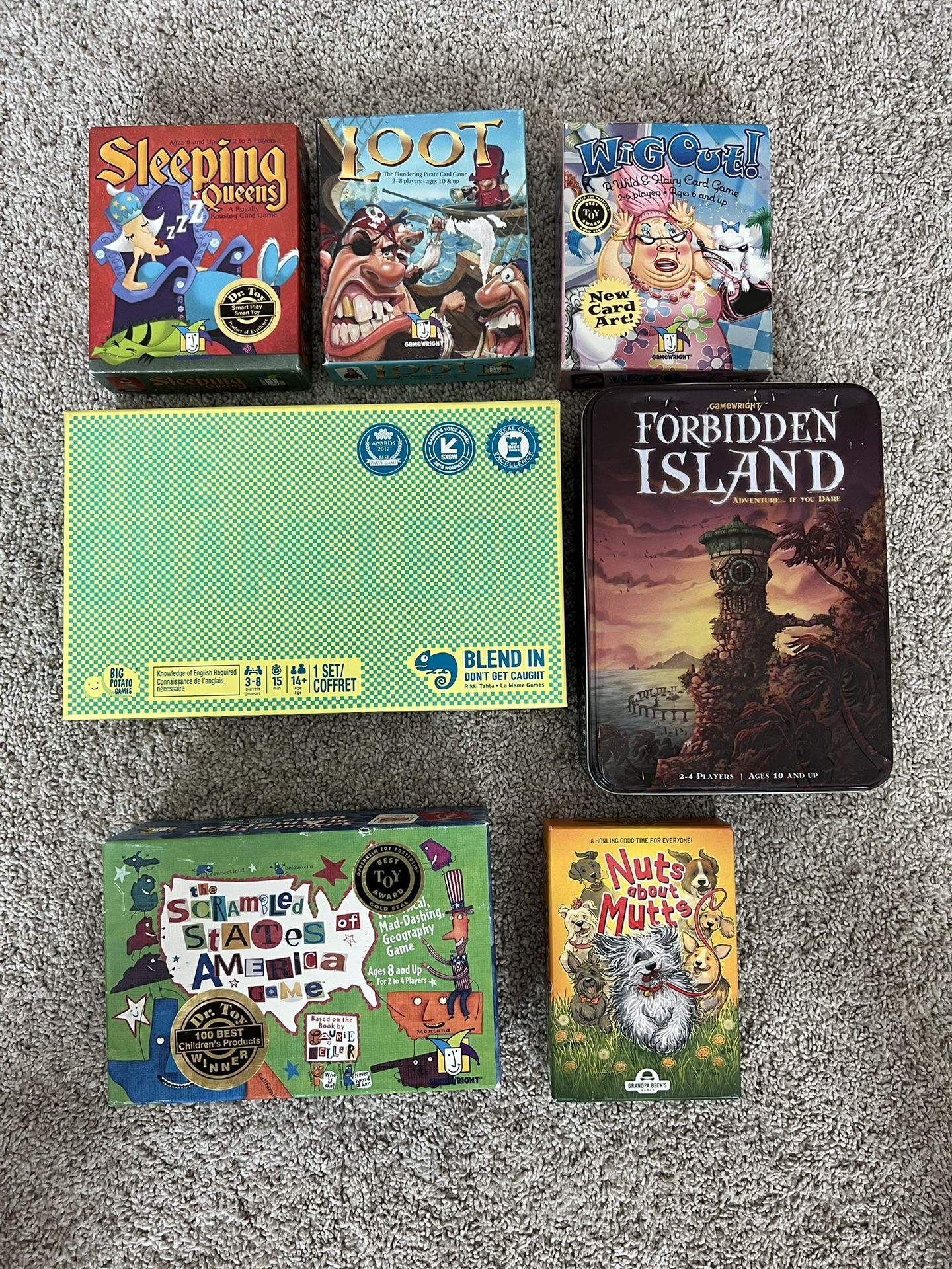Board Games And Card Games Family Games