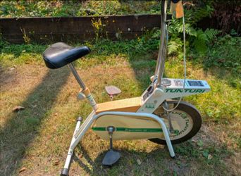 Vintage Tunturi Ergometer Exercise Bike