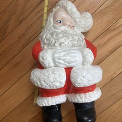 Vintage Ceramic Santa Claus 