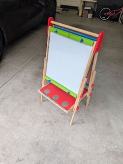 Toddler Chalkboard/Dry Erase Easel
