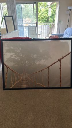 IKEA 55x 40 canvas print with frame