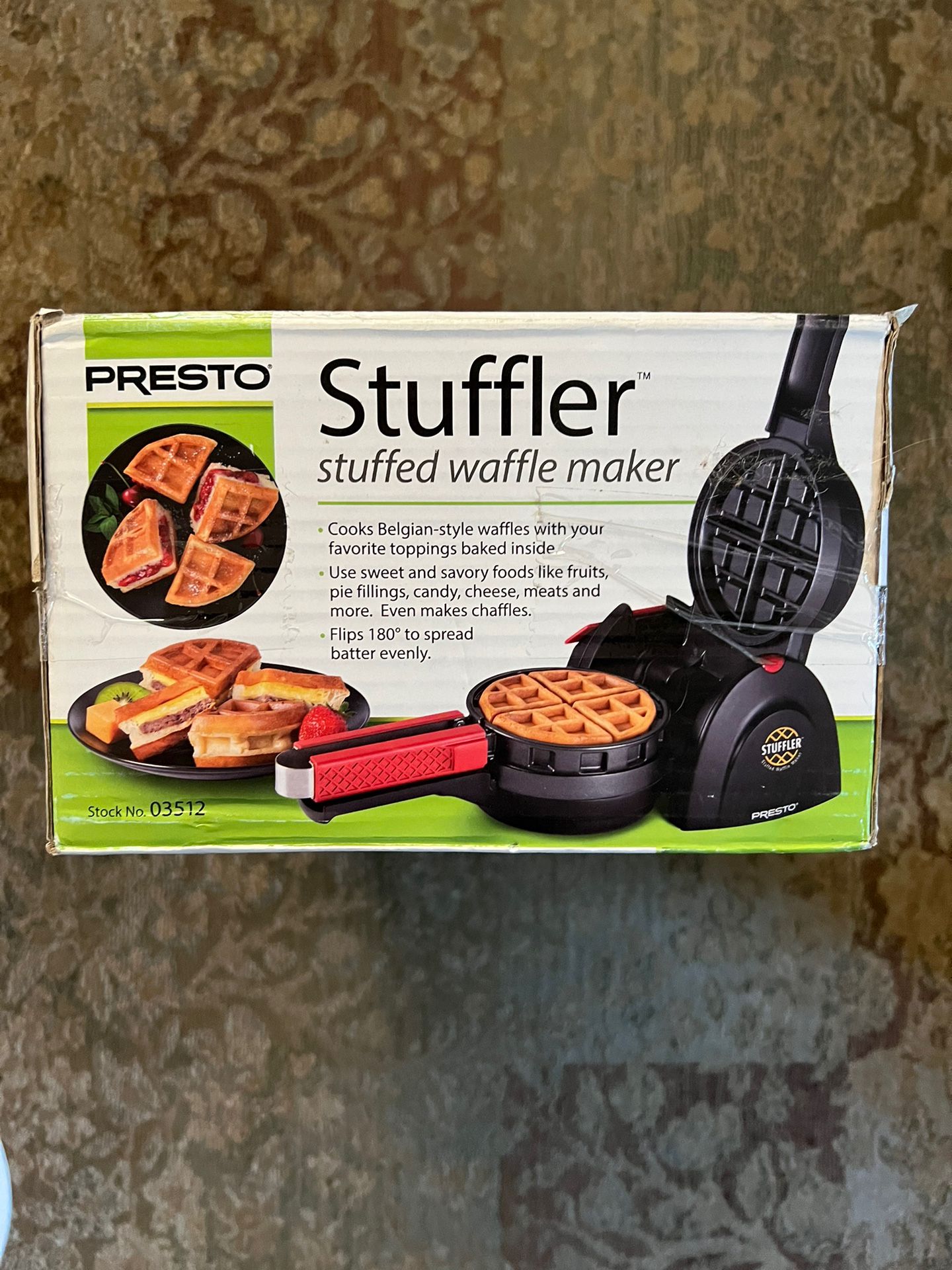 Kitchen, Presto Stuffler Stuffed Waffle Maker
