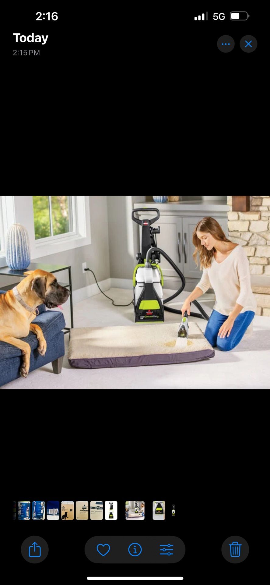 Bissell Big Green Pet Pro Deep Clean 3288.