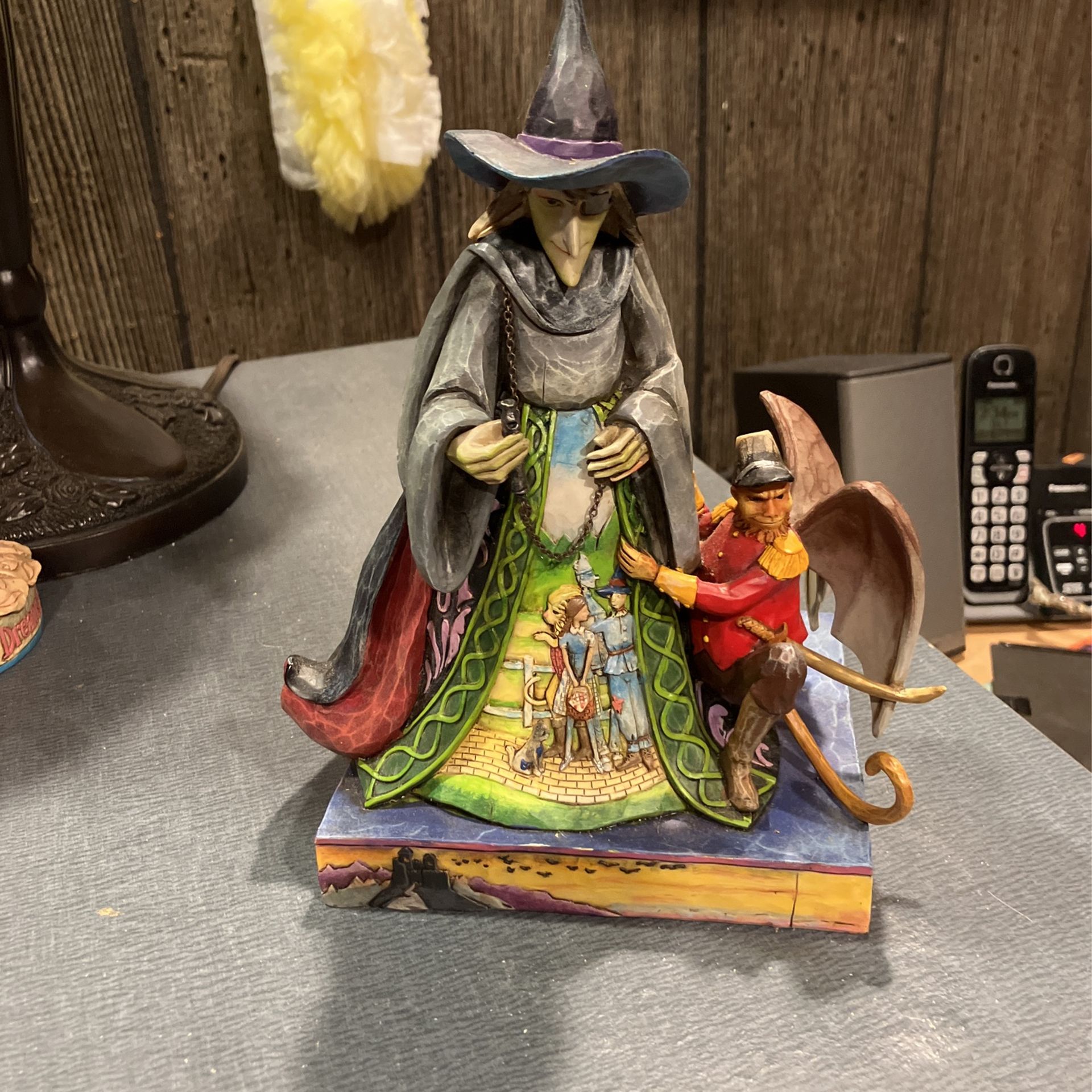 Jim Shore Wicked Witch W/ Flying Monkey