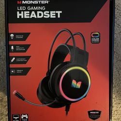 Monster LED Gaming Headset