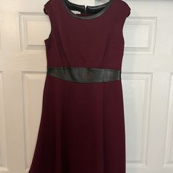 Women’s Burgundy Dress