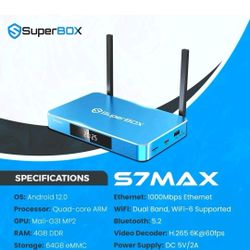 Smart Tv Box Super Box S7 Max S6 Ultra 2024 New   Superbox S6 Pro