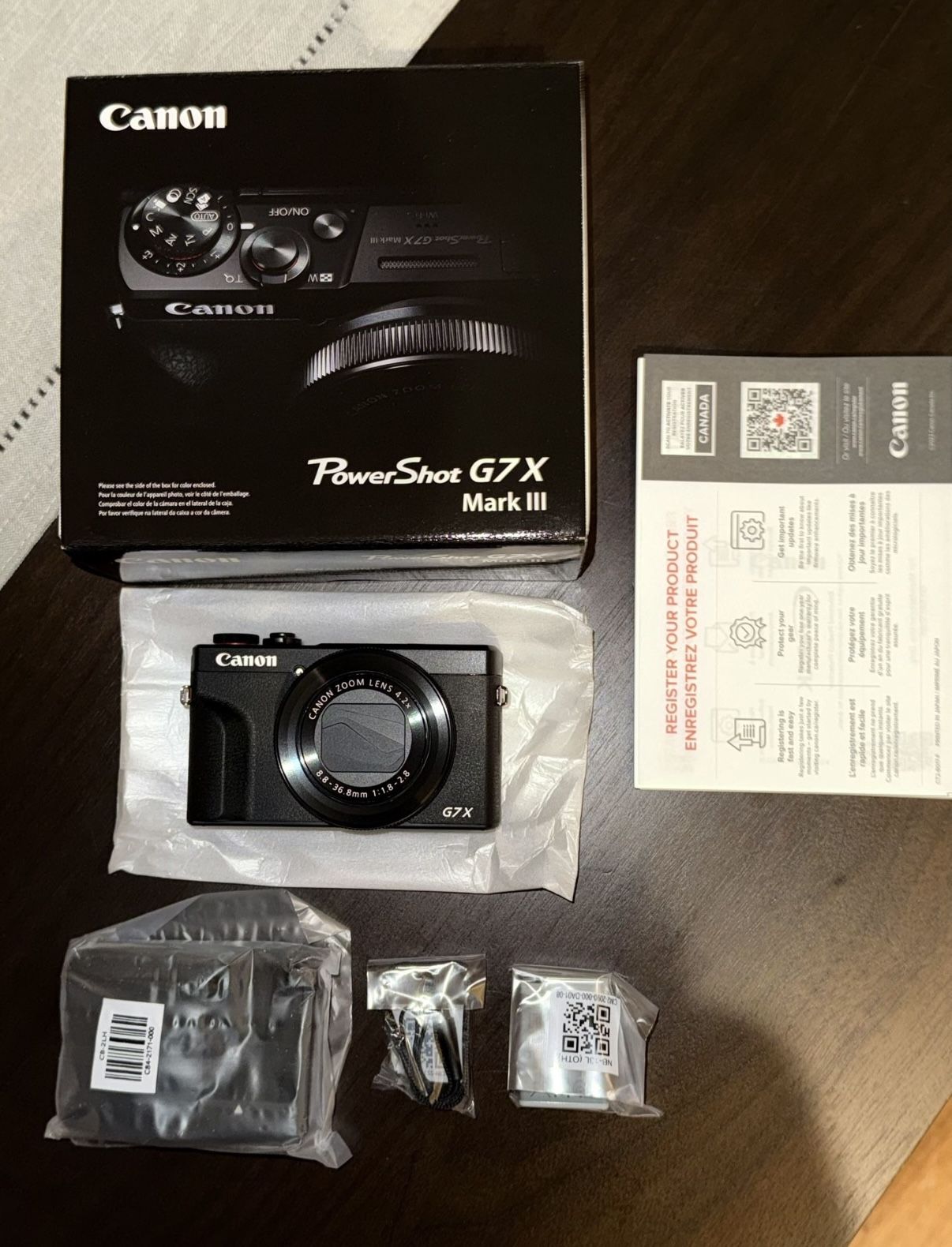 Canon G7X Mark III