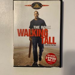 The Rock Walking Tall Movie DVD 