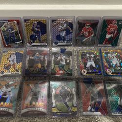 Football QB Prizm Lot 