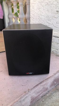 Polk subwoofer.