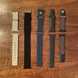 AApple Watch  bands 44,49 ultra All for one price. make your offer.