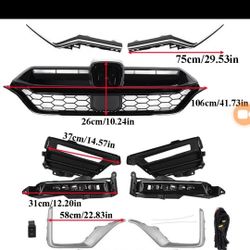 2020-22 Honda CRV Front Grill Bracket Set