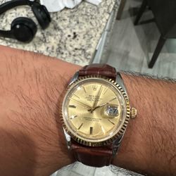 1966 Year Ref Number 1601 Rolex Two Tone DateJust 36mm