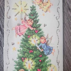 Vintage Christmas Greeting Card