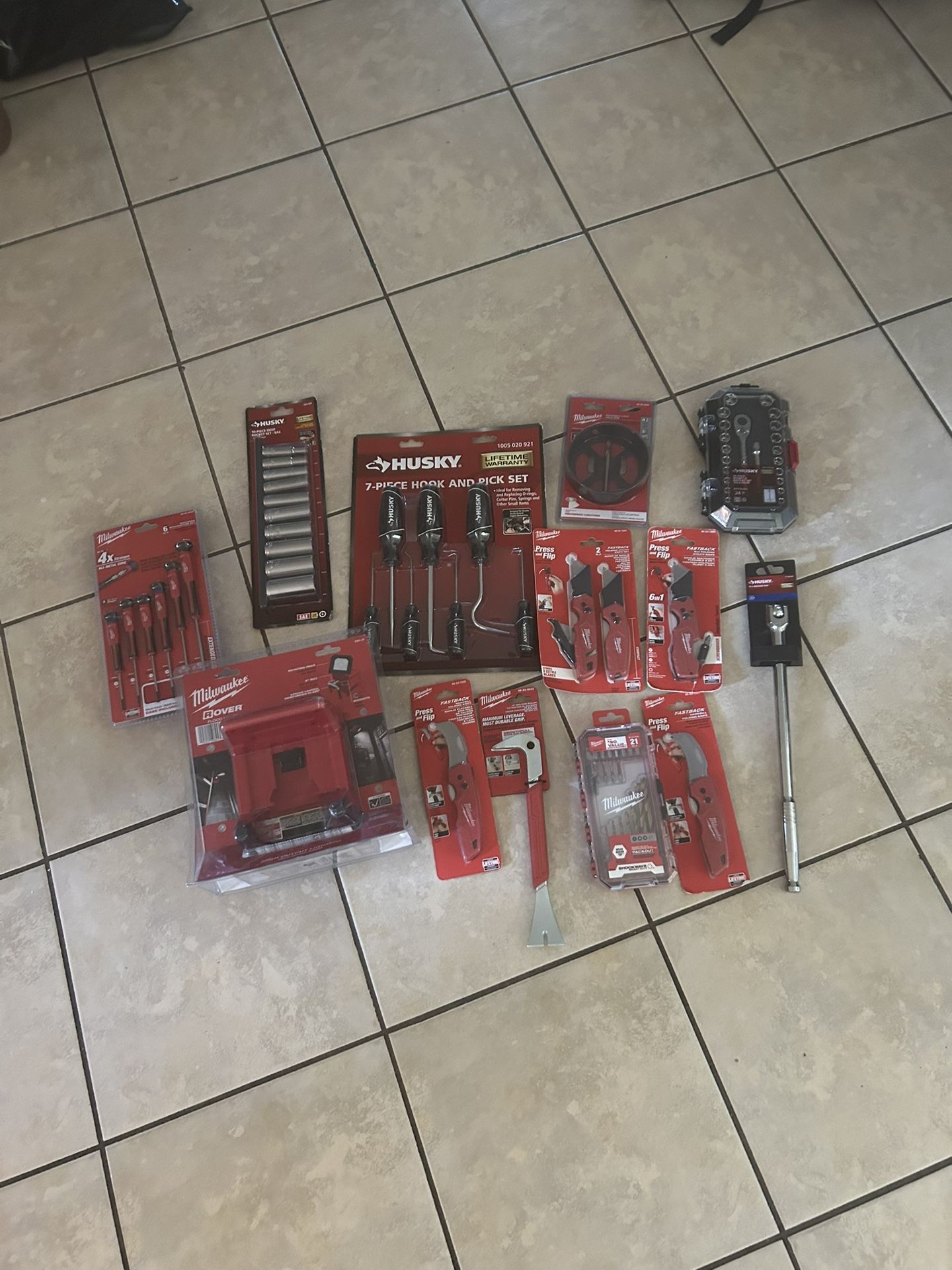 Milwaukee And Husky Tools