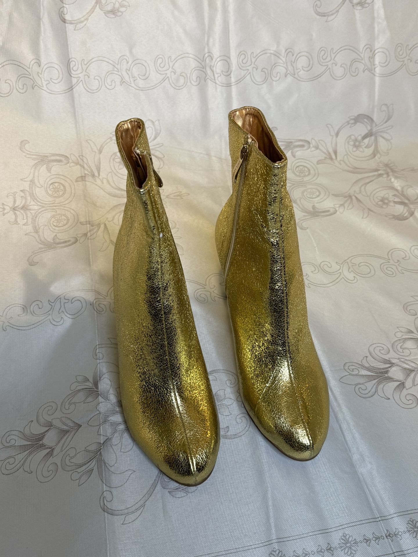 Gold Ankle Boot