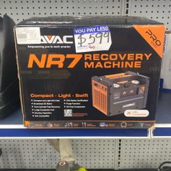 Navac Recovery Machine 