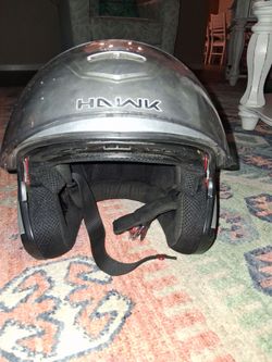 Motorcycle helmet. Normal wear use