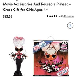 Queen Fashion Doll with 25 Surprises 