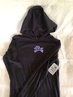 Horse Play Black Long Sleeve Hoodie