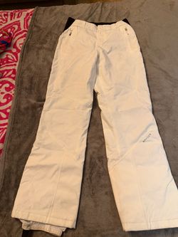 Spyder White Ski Snow Pants size 12